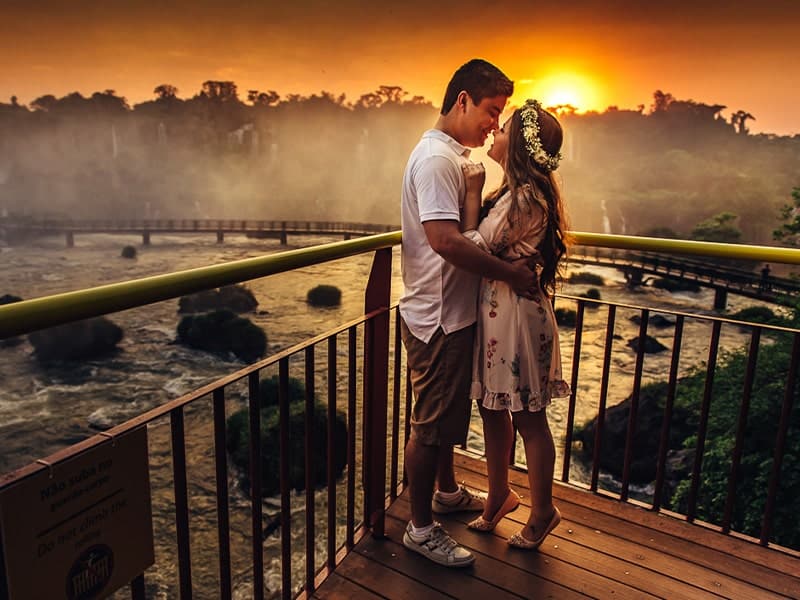 viagem romantica em Foz do Iguaçu